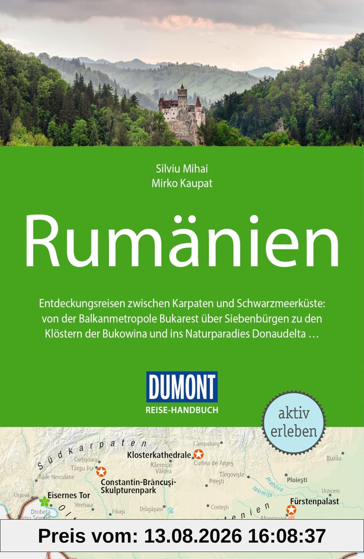 DUMONT Reise-Handbuch Reiseführer Rumänien: mit Extra-Reisekarte