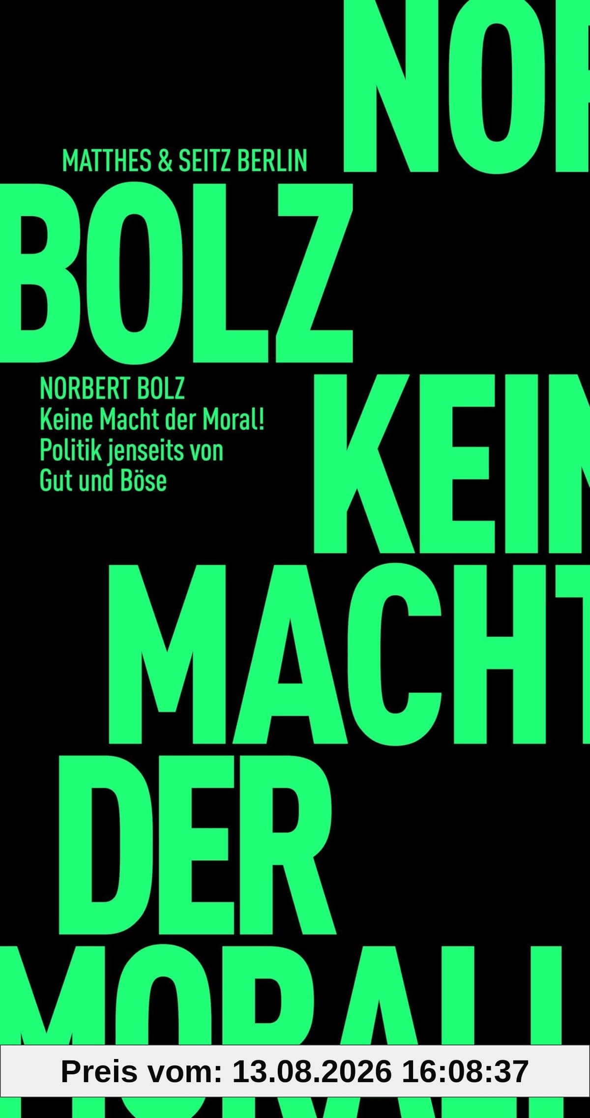 Keine Macht der Moral!