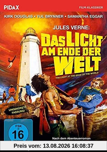 Jules Verne: Das Licht am Ende der Welt / Packender Abenteuerfilm mit Kirk Douglas und Yul Brynner (Pidax Film-Klassiker)
