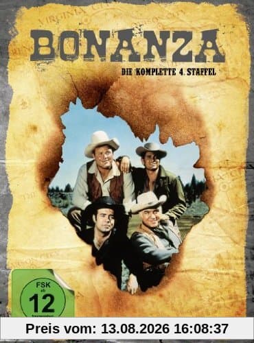 Bonanza - Die komplette 4. Staffel (8 DVD's)