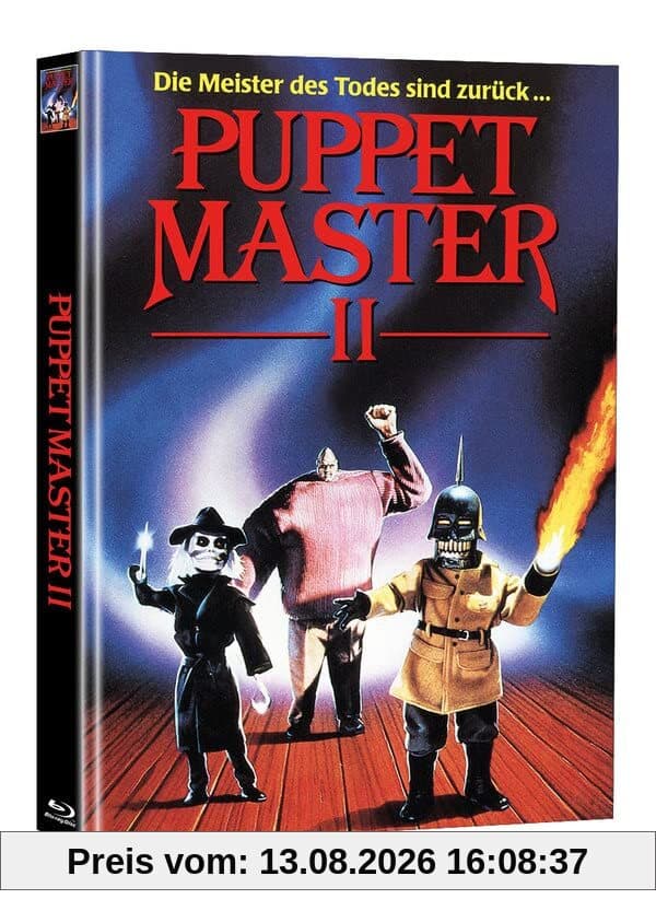 Puppet Master 2 - Mediabook - Limited Edition auf 111 Stück (+ Bonus-Blu-ray