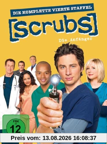 Scrubs: Die Anfänger - Die komplette vierte Staffel (4 DVDs)