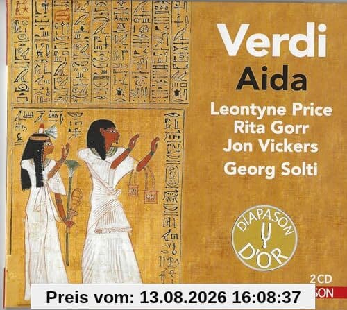 Verdi : Aida. Pryce, Gorr, Vickers, Solti.