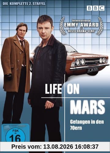 Life on Mars: Gefangen in den 70ern - Season 2, Folgen 01-08 (4 Disc Set)