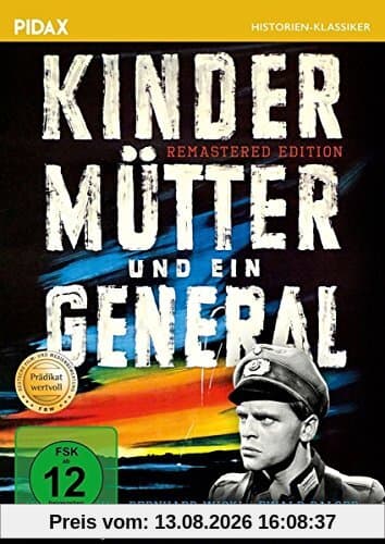 Kinder, Mütter und ein General - Remastered Edition / Preisgekrönter Spielfilm mit absoluter Starbesetzung und dem Filmprädikat WERTVOLL (Pidax Historien-Klassiker)