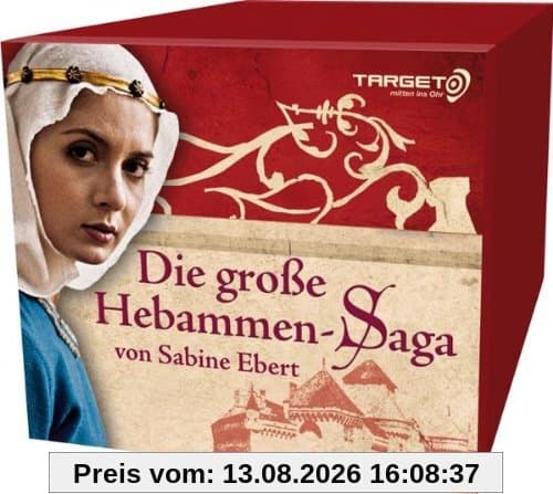 Die große Hebammen-Saga. 5 Hörbücher in einer Box, 30 CDs (TARGET - mitten ins Ohr)