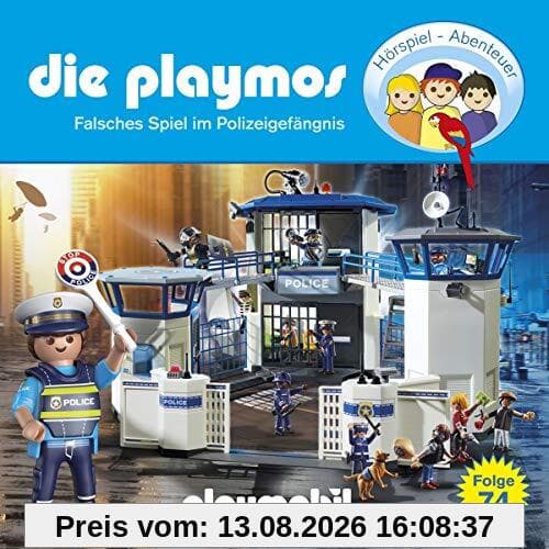 Die Playmos - Folge 74: Falsches Spiel im Polizeigefängnis (Das Original Playmobil Hörspiel)