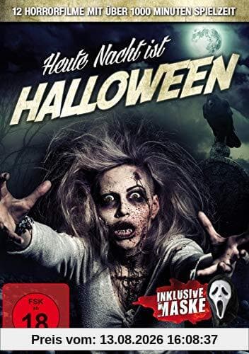 Heute Nacht ist Halloween - Box Edition mit Horror-Maske (4 DVDs mit 12 Filmen)