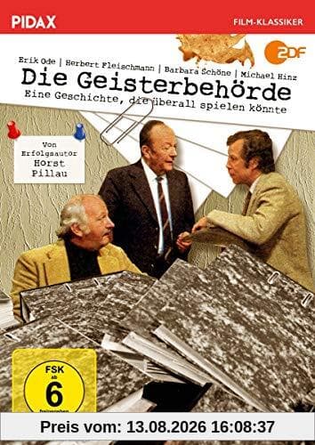 Die Geisterbehörde - Eine Geschichte, die überall spielen könnte / Verfilmung des gleichnamigen Romans von Horst Pillau mit Erik Ode (bek. als DER KOMMISSAR) (Pidax Film-Klassiker)