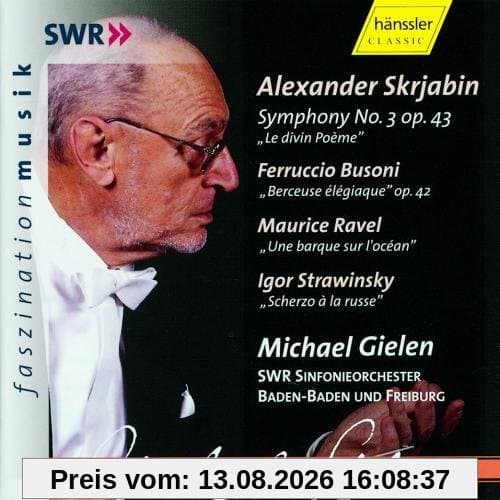 Gielen-Edition (Scriabin/Busoni/Ravel/Strawinsky)