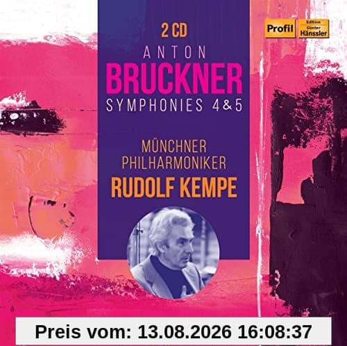 Anton Bruckner Sinfonien 4 & 5