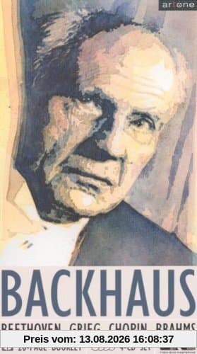 Wilhelm Backhaus - Ein Porträt - 4 CDs in Buchformat
