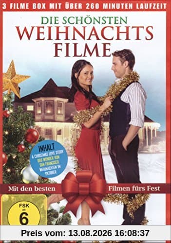 Die schönsten Weihnachtsfilme (Inhalt: A Christmas Love Story - Das Wunder von San Francisco - Weihnachten im Oktober )