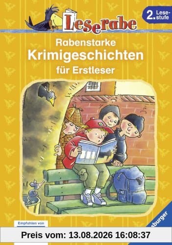 Leserabe - Sonderausgaben: Rabenstarke Krimigeschichten für Erstleser