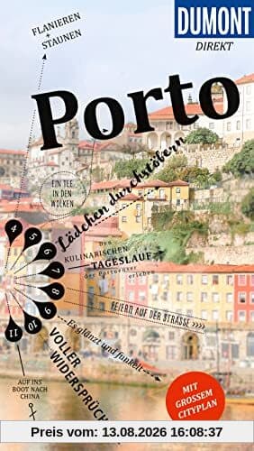 DuMont direkt Reiseführer Porto: Mit großem Cityplan