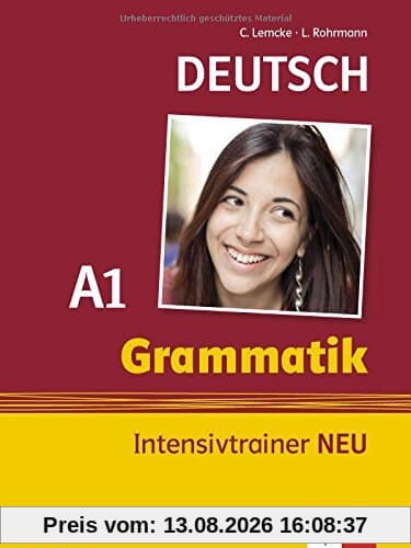 Grammatik Intensivtrainer NEU A1: Buch