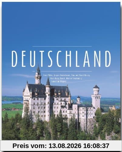 DEUTSCHLAND - Ein Premium***-Bildband in stabilem Schmuckschuber mit 224 Seiten und über 350 Abbildungen - STÜRTZ Verlag