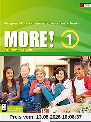MORE! 1 Student's Book mit E-Book+: SbNr 190453 (Helbling Languages)