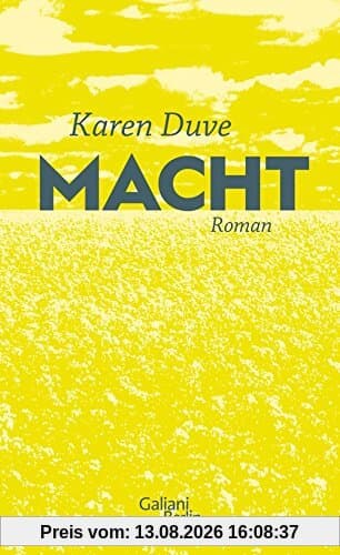 Macht: Roman