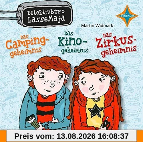 Detektivbüro-LasseMaja-Box II: Gelesen von Jens Wawrczeck. 3 CDs, ca. 2 Std. 15 Min.