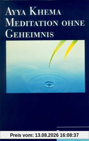 Meditation ohne Geheimnis