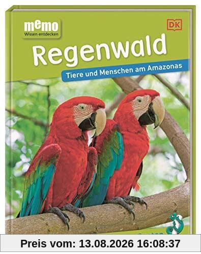 memo Wissen entdecken. Regenwald: Tiere und Menschen am Amazonas. Das Buch mit Poster!