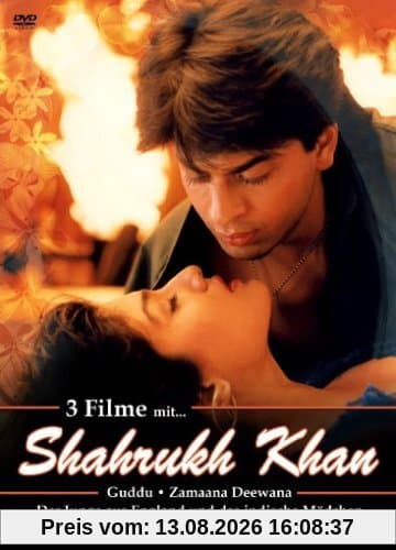 Shahrukh Khan 3er DVD Box, Nr. 2 (Guddu, Zamaana Deewana, Der Junge aus England und das ind. Mädchen)