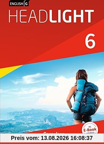 English G Headlight - Allgemeine Ausgabe / Band 6: 10. Schuljahr - Schülerbuch: Festeinband