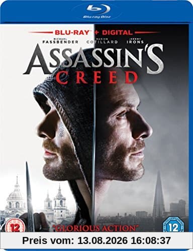 Assassin's Creed (Blu-ray + Digital HD UV) UK-Import, Sprache-Englisch