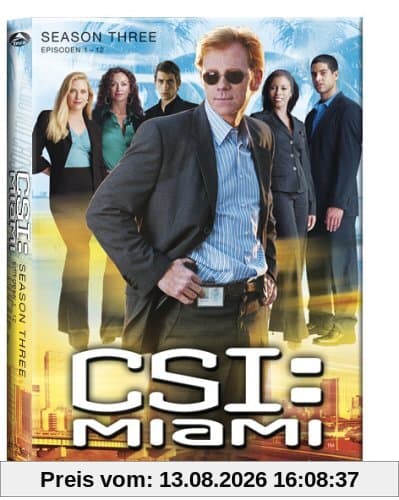 CSI: Miami - Season 3.1 (3 DVDs)