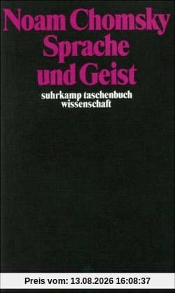 Sprache und Geist (suhrkamp taschenbuch wissenschaft)