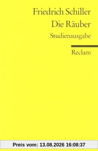 Die Räuber: Studienausgabe