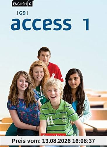 English G Access - G9 - Ausgabe 2019: Band 1: 5. Schuljahr - Schülerbuch: Kartoniert