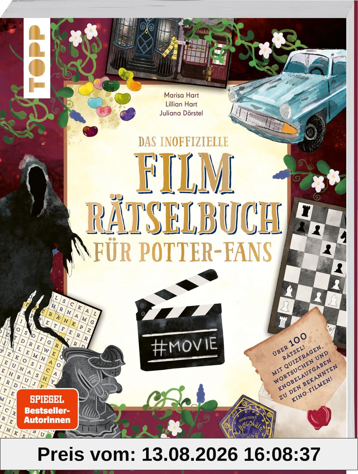 Das inoffizielle Film-Rätselbuch für Potter-Fans. Über 100 Rätsel, Quizfragen und Knobelaufgaben zu den Kino-Erfolgen: Marisa & Lillian Hart machen ... zum zauberhaften Rätsel-Event! (Harry Potter)