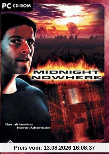 Midnight Nowhere, CD-ROM Horror-Adventure. Für Windows 98SE/ME/2000(SP4)/XP