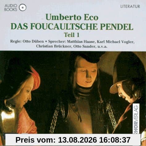 Das Foucaultsche Pendel, 4 Audio-CDs