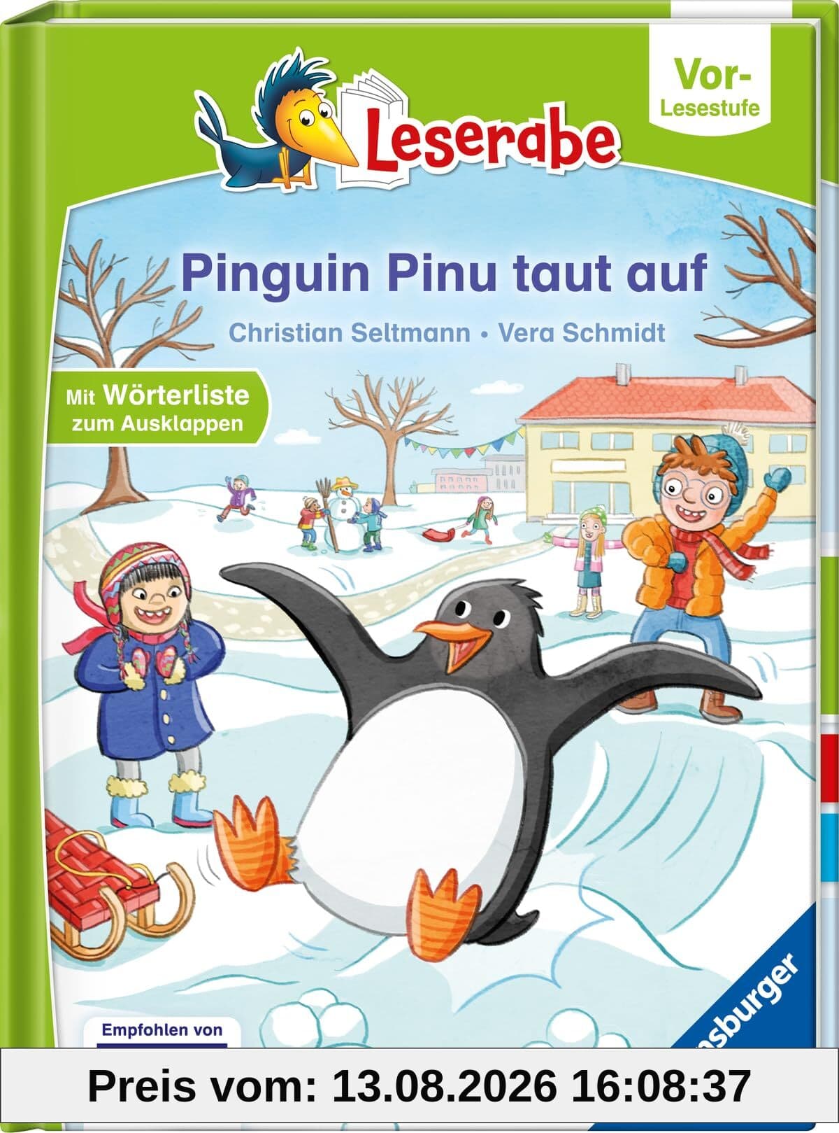 Pinguin Pinu taut auf - lesen lernen mit dem Leserabe - Erstlesebuch - Kinderbuch ab 5 Jahren - erstes Lesen - (Leserabe Vorlesestufe)