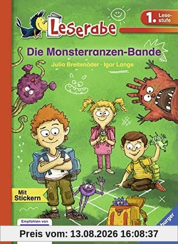 Die Monsterranzen-Bande (Leserabe - 1. Lesestufe)
