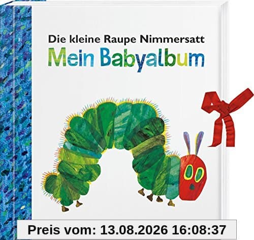 Die kleine Raupe Nimmersatt - Mein Babyalbum - Blau