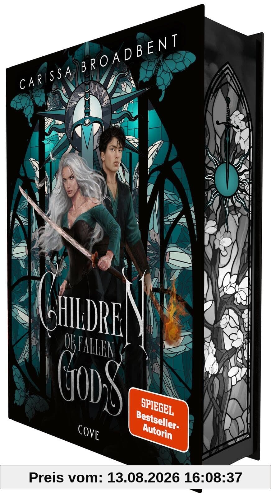 Children of Fallen Gods (War of Lost Hearts 2): Epische High Fantasy in einer düsteren Welt voller Geheimnisse – Luxusausgabe mit Wendeumschlag und Lesebändchen