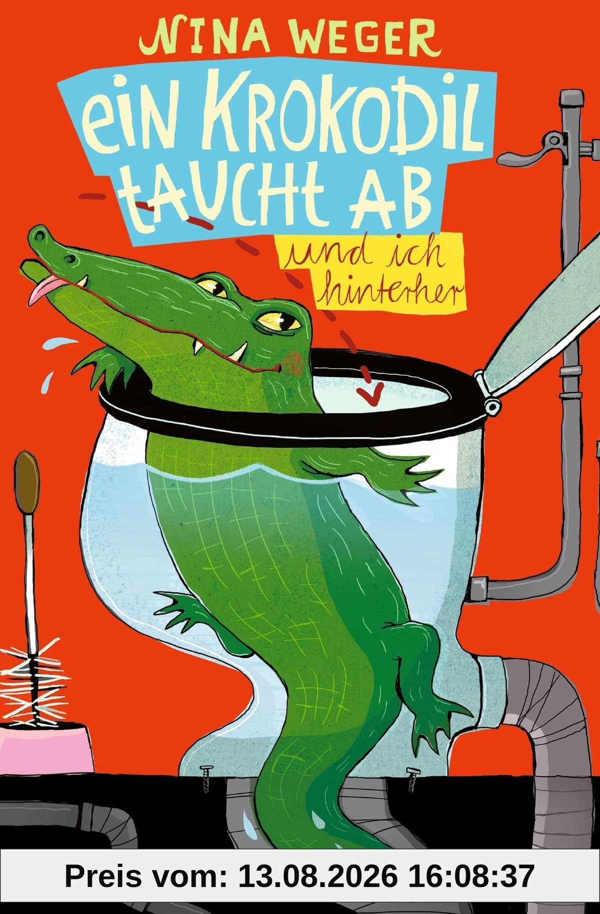Ein Krokodil taucht ab und ich hinterher