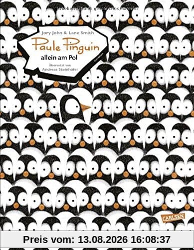 Paule Pinguin allein am Pol