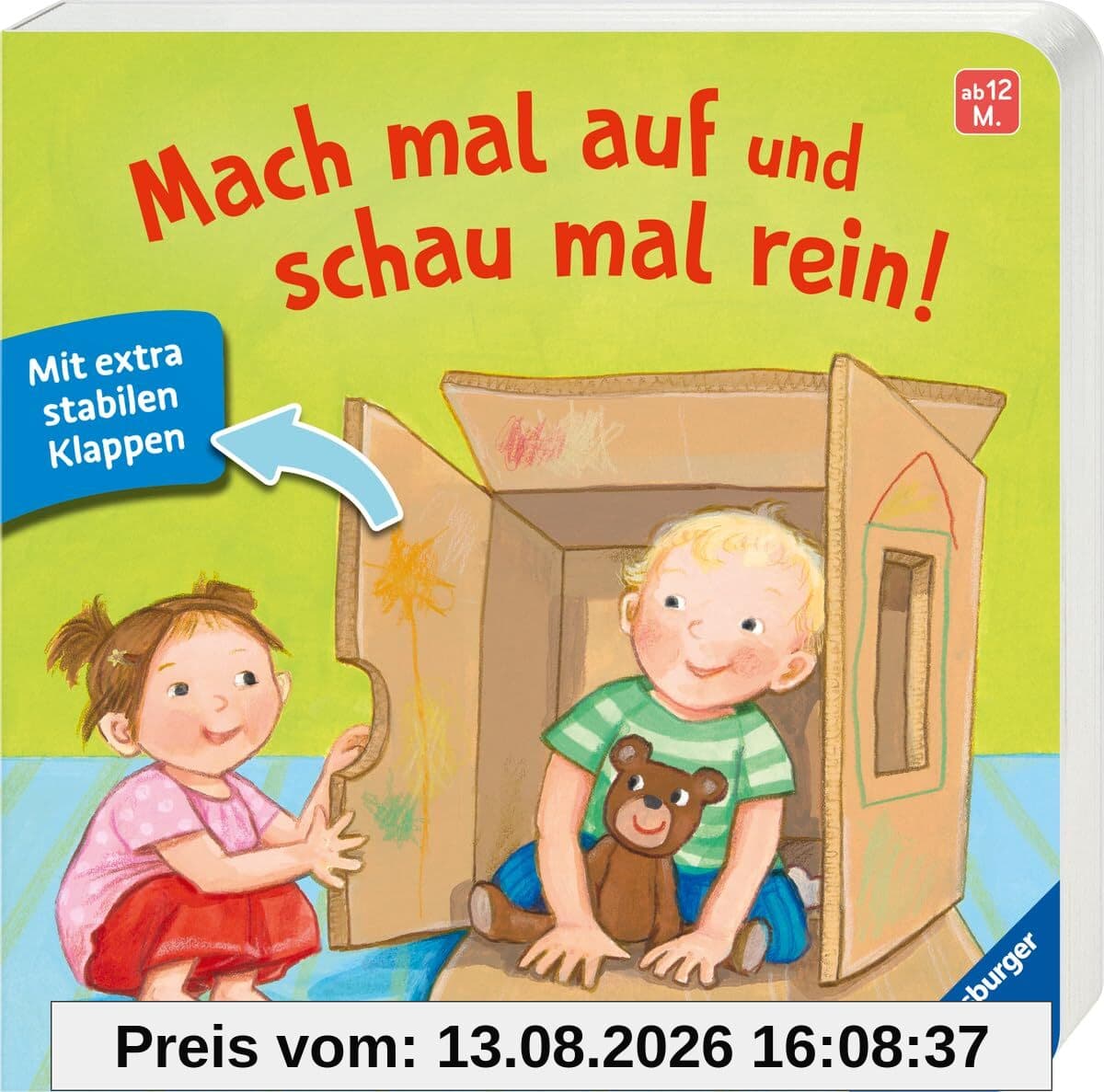 Mach mal auf und schau mal rein! - Pappbilderbuch ab 12 Monate - Mit extra stabilen Klappen zum Spielen und Entdecken