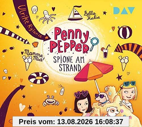 Penny Pepper – Teil 5: Spione am Strand: Szenische Lesung mit Musik mit Luisa Wietzorek (1 CD) (Die Penny Pepper-Reihe)