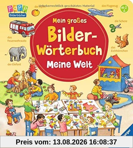 Mein großes Bilder-Wörterbuch: Meine Welt