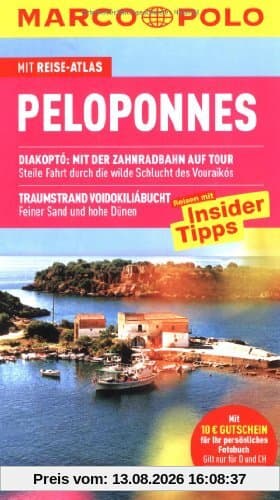 MARCO POLO Reiseführer Peloponnes: Reisen mit Insider-Tipps. Mit Reiseatlas