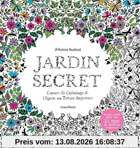 Jardin Secret : Edition Collector 10 ans