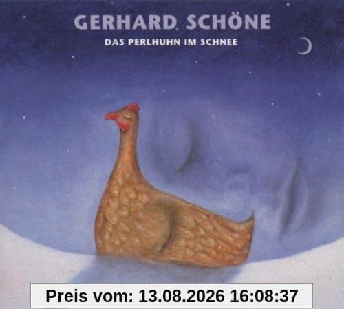 Das Perlhuhn im Schnee