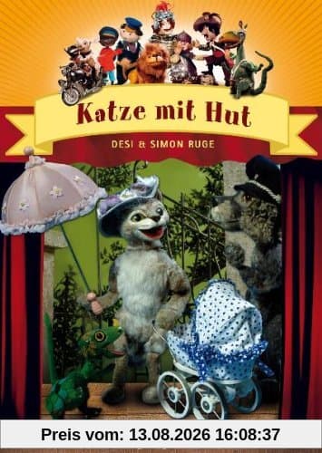 Augsburger Puppenkiste - Katze mit Hut