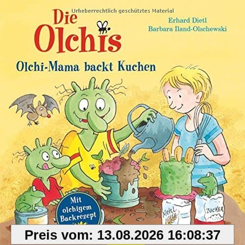 Die Olchis. Olchi-Mama backt Kuchen